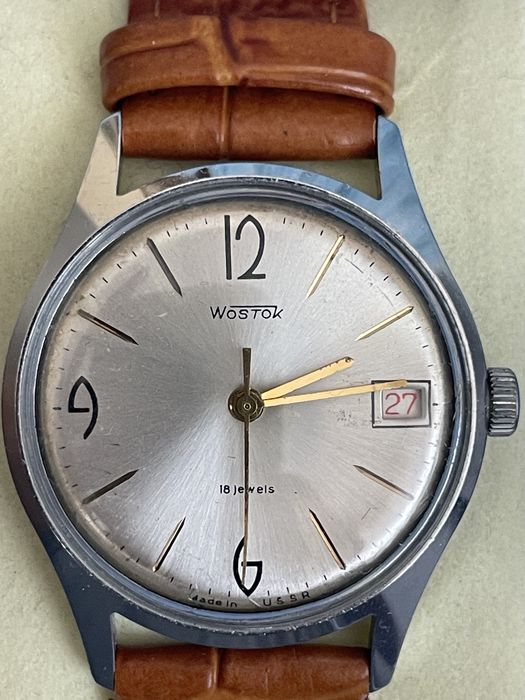 Zegarek Vostok - klasyczny, mechaniczny, 18 jewels