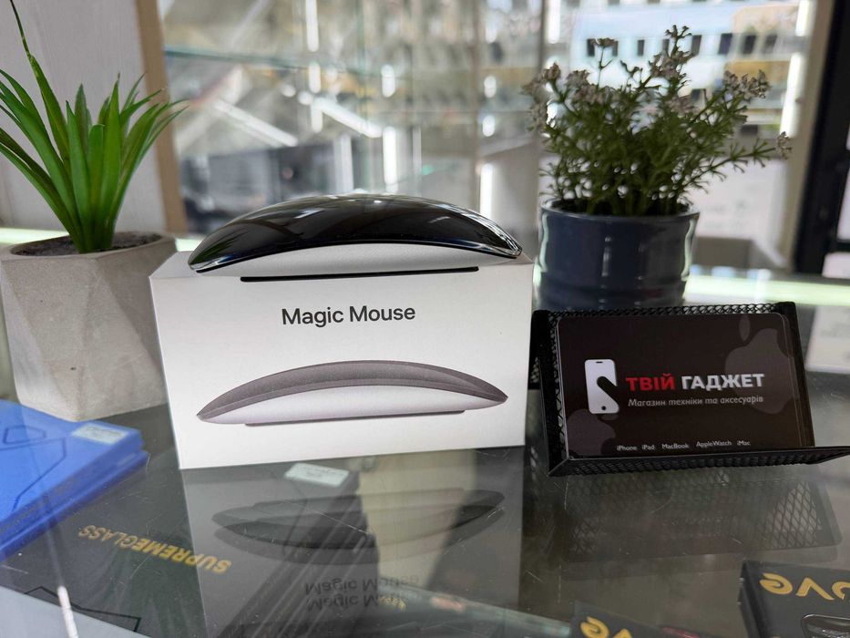 Apple Magic Mouse Black (A3204) / Стан 5/5 / Магазин / Гарантія