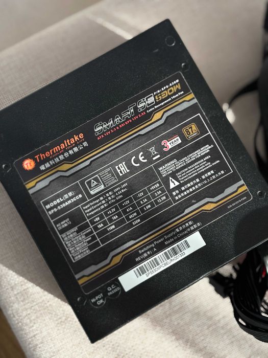 Zasilacz Thermaltake Smart SE 530W - jak nowy