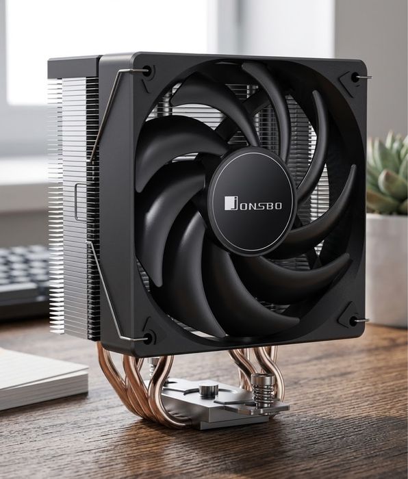 Cooler CPU Jonsbo CR-1000 MAX Preto 120mm