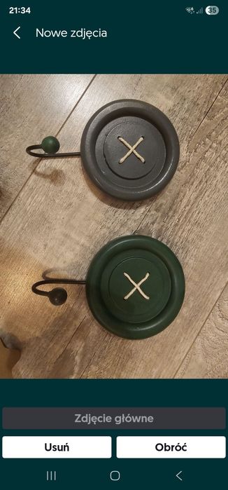 Guziki haczyki/wieszaki do pokoju dziecięcego