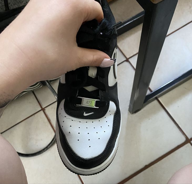 Nike Air Force 1 Low Czarno-Białe 38