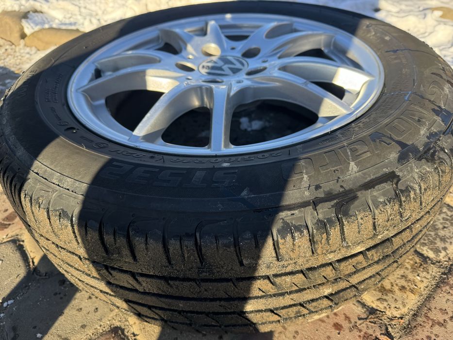 Комплект коліс з гумою 205 60 Р16 ET49