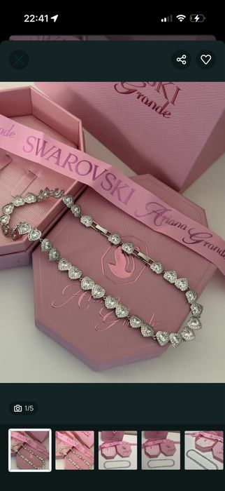 Swarovski naszyjnik ariana grande
