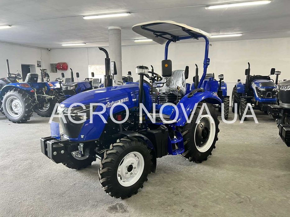 Міні трактор ФАЙТЕР Т 254 Примусова Гідравліка з Дашком Рівна Підлога