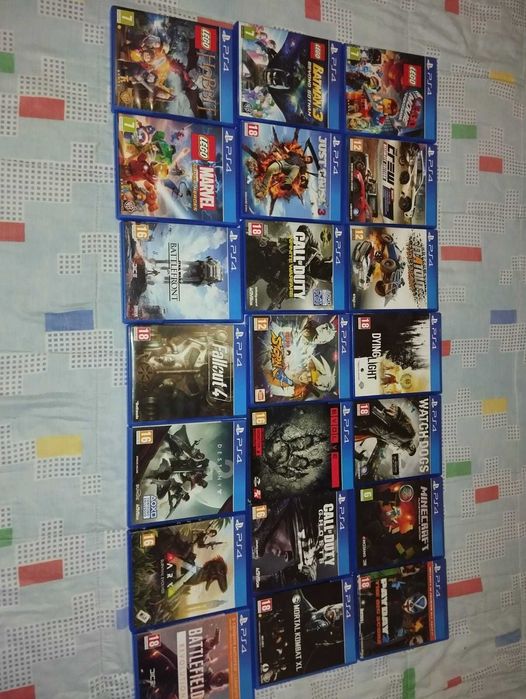 Jogos PS4 todos em ótimo estado