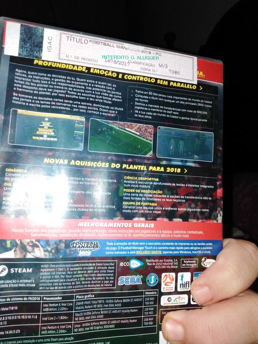 Football manager 2018