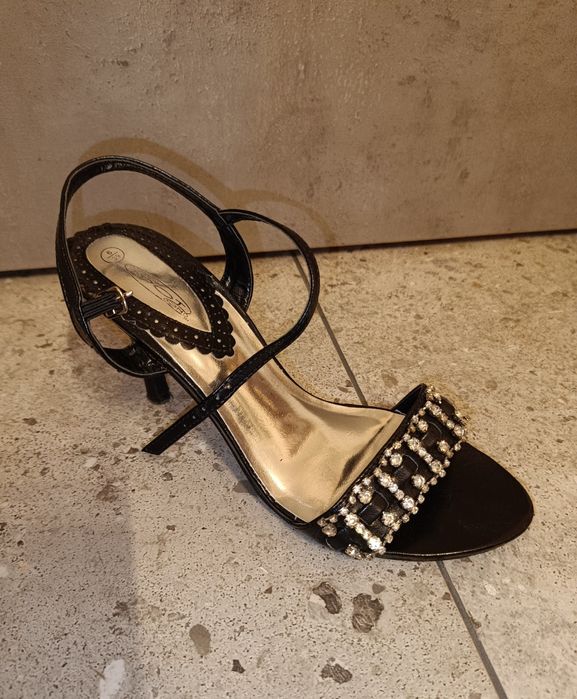 Szpilki bal wesele impreza buty na obcasie 39