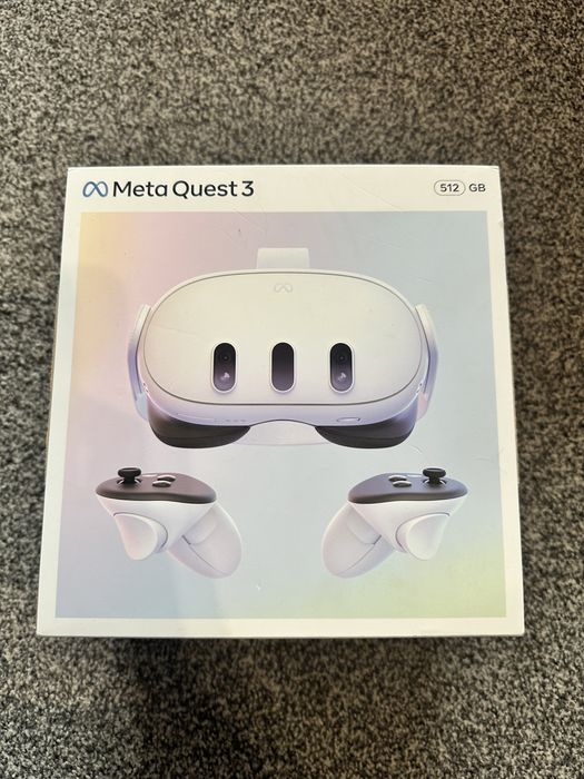 VR Headset: Meta Quest 3 512GB z BoboVR M3 Pro & 2 bateriami bobo vr
