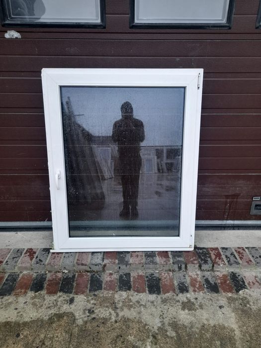 Okna Niemieckie 113x139 jednoskrzydłowe białe DOWÓZ CAŁY KRAJ
