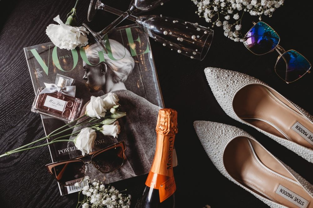 Buty ślubne Steve Madden perly szpilki 40