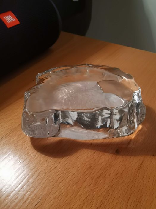 Pisa-papéis peça decorativa Cristal d’Arques