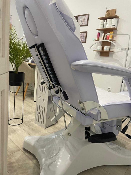 Profesjonalny fotel kosmetyczny / podologiczny HYDRAULICZNY – biały