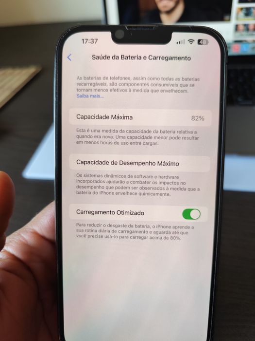 iPhone 13 Pro Max 256GB Grafite - Excelente Estado