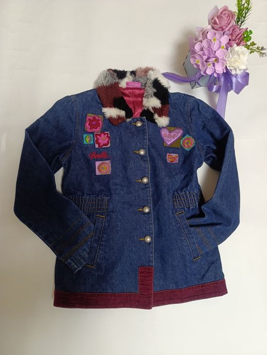 Джинсова куртка від бренду Barbie на ріст 152 см