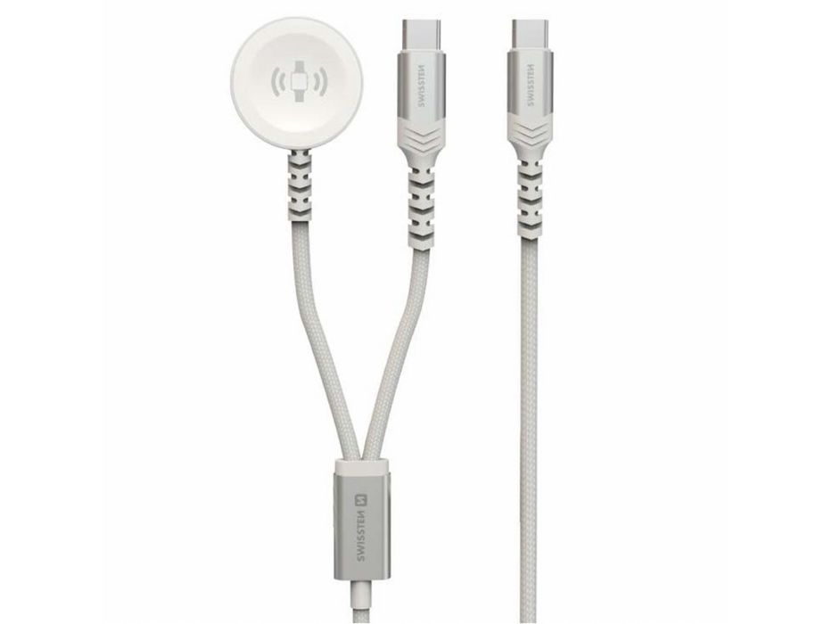 Cabo carregamento USB-C e watch