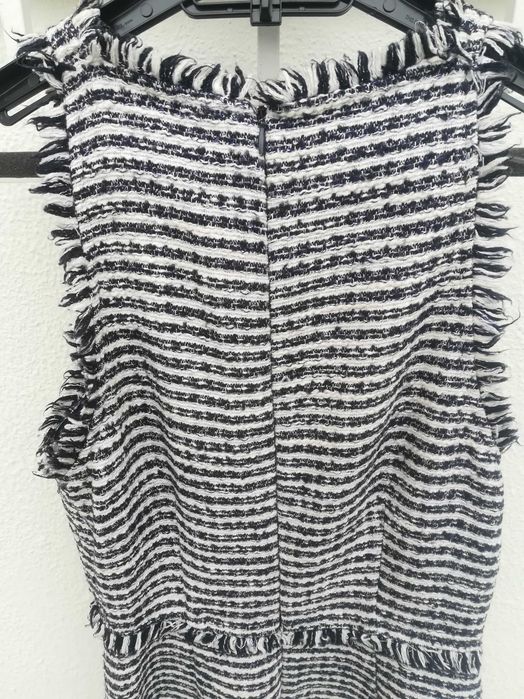 Vestido Riscas Zara XS