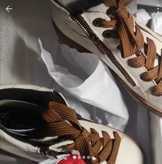 Botins em Pele, marca ARA, novos, com etiqueta, n*38