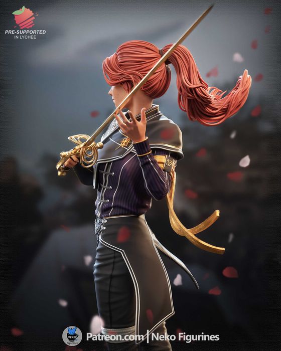 Figurka Maelle Clair Obscur Expedition 33 Nekofigurines Garage kit 14K