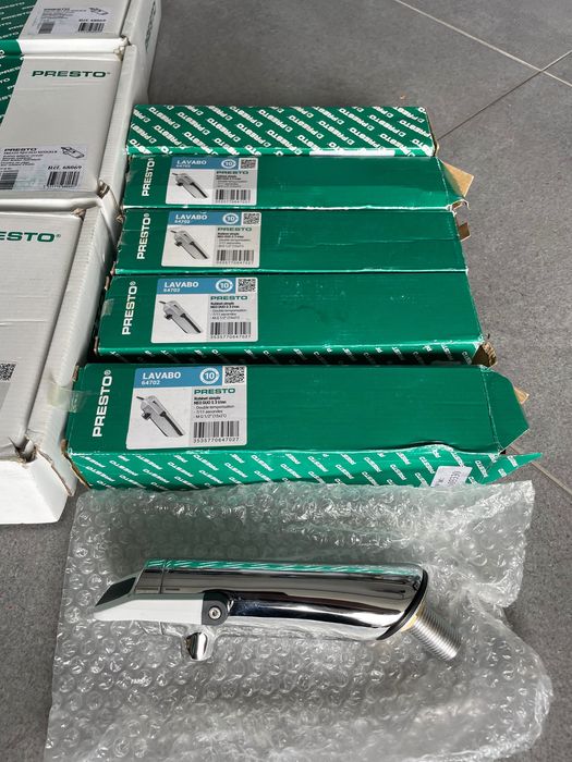 Lote de torneiras da marca presto novas hotéis restaurantes cafés