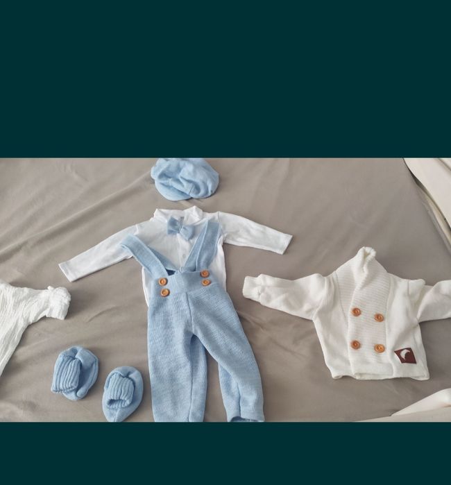 Ubranko do chrztu  chłopiec