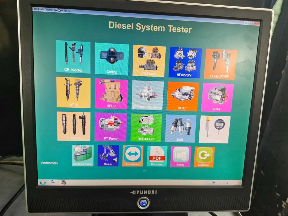 Przystawka tester wtryskiwaczy common rail