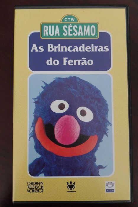 Coleção Rua Sésamo dvd as brincadeiras do ferrao