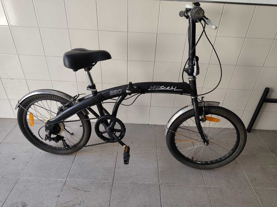 Bicicleta Dobrável Wayscral 250 (Decathlon)
