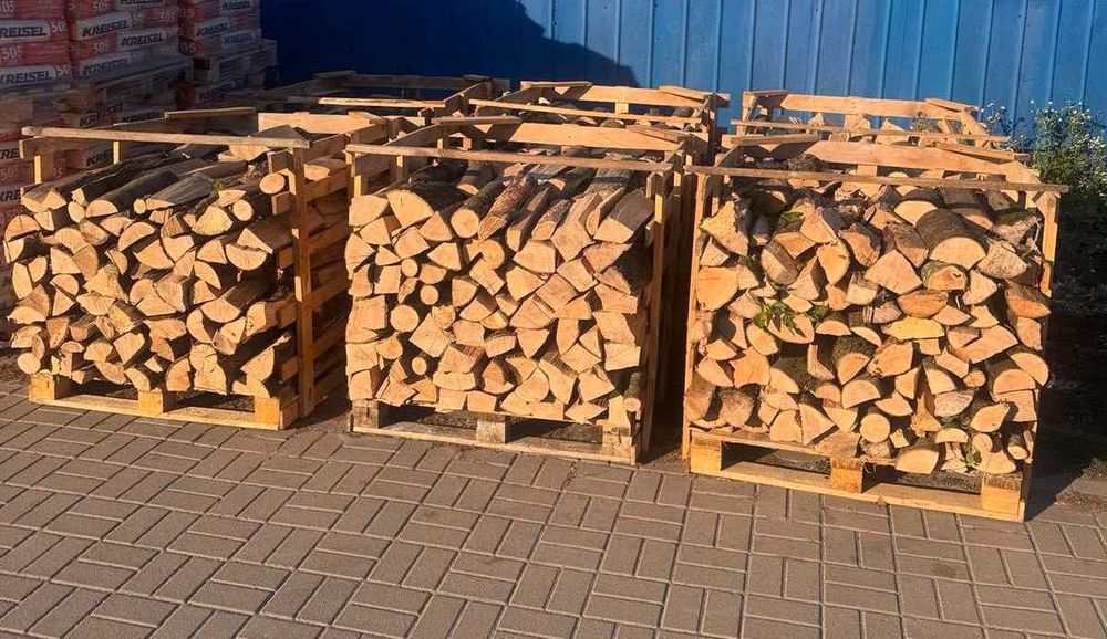 Дрова твердих порід (1 складометр) і Паливні брикети RUF (РУФ) В наявності! ДОСТАВКА