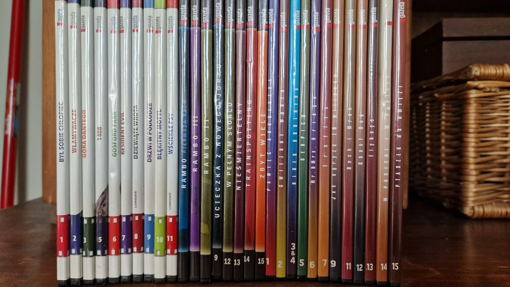 Kolekcja filmów DVD- 30 płyt