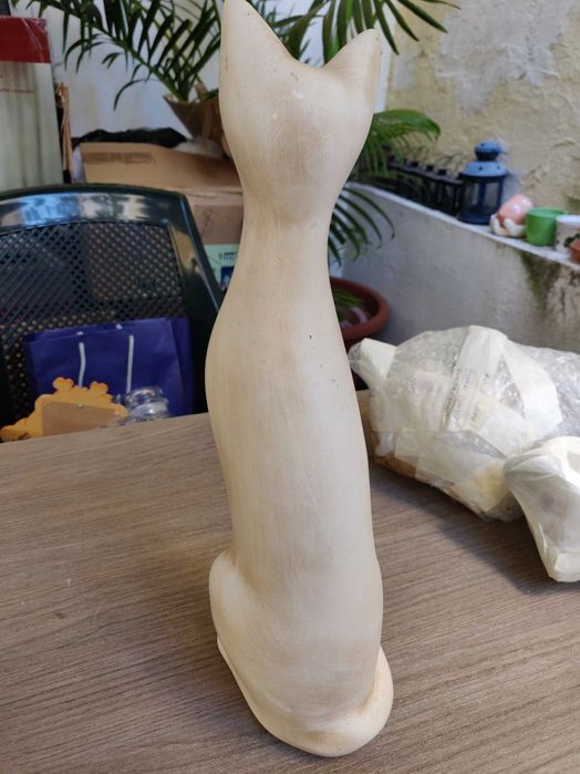 Estatueta Gato Elegante