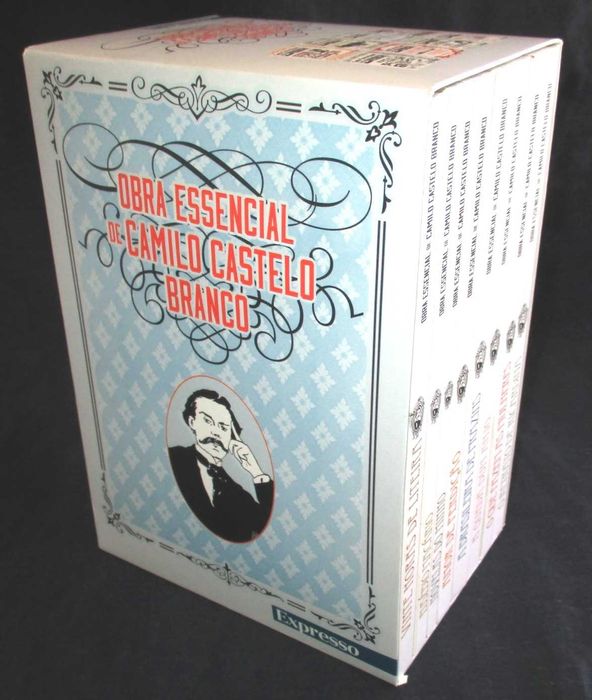 Obra essencial de Camilo Castelo Branco Colecção completa 8 volumes
