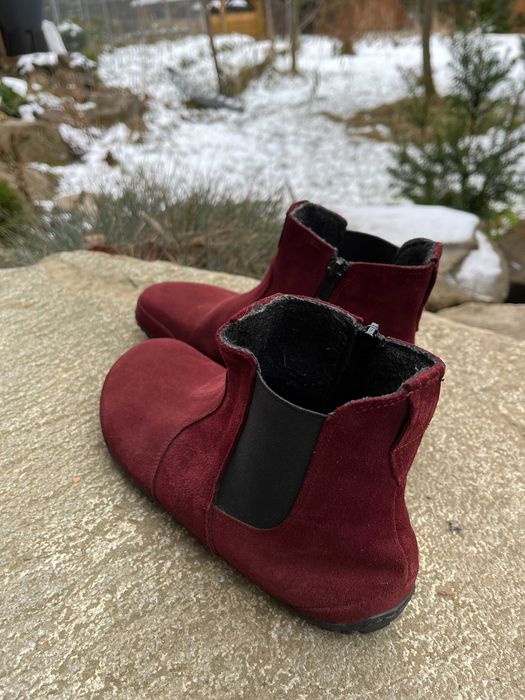 Sztyblety Magical Shoes Lupino burgundy 39 barefoot