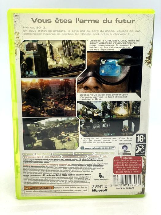 Ghost Recon Advanced Warfighter Xbox 360 Po Angielsku