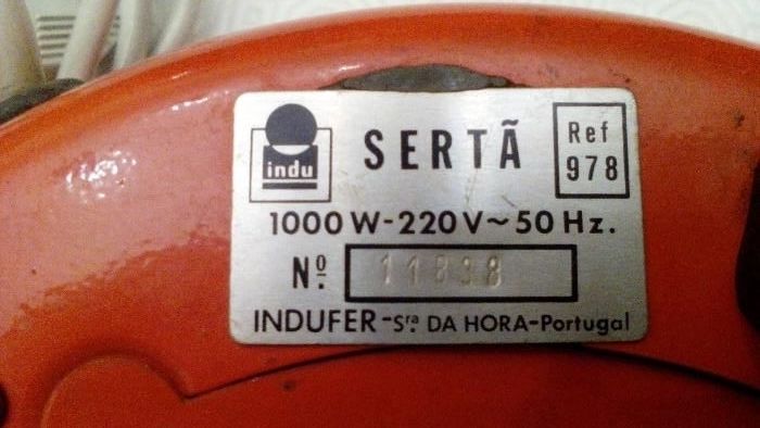 Sertã Frigideira Electrica Indufer Vintage Nova