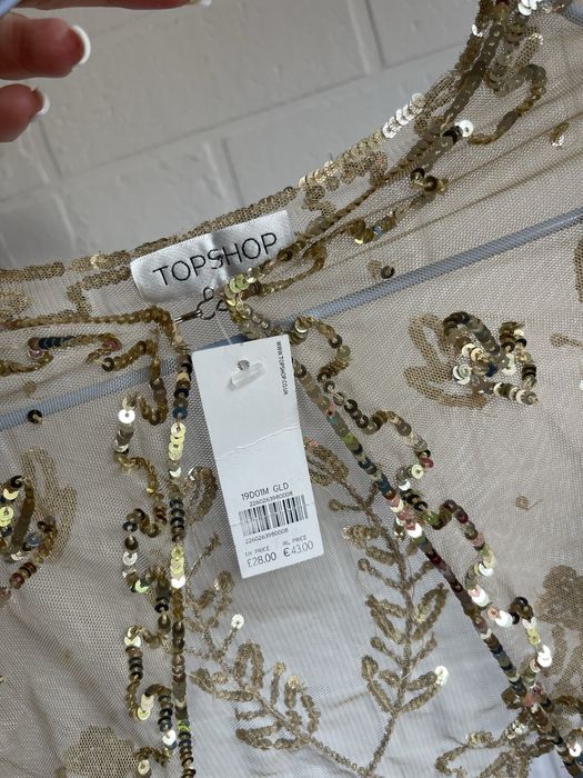 Накидка на плечі з паєтками прикраса на плечі