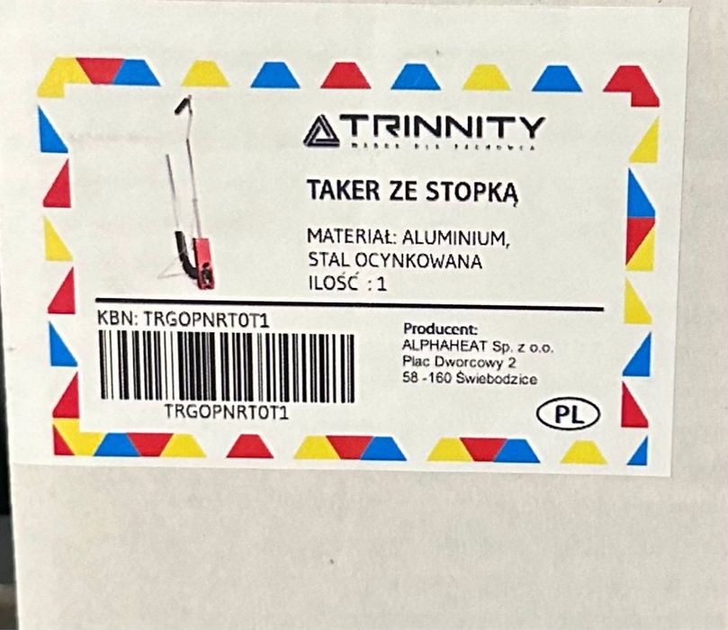 Taker ze stopką i okienkiem rewizyjnym