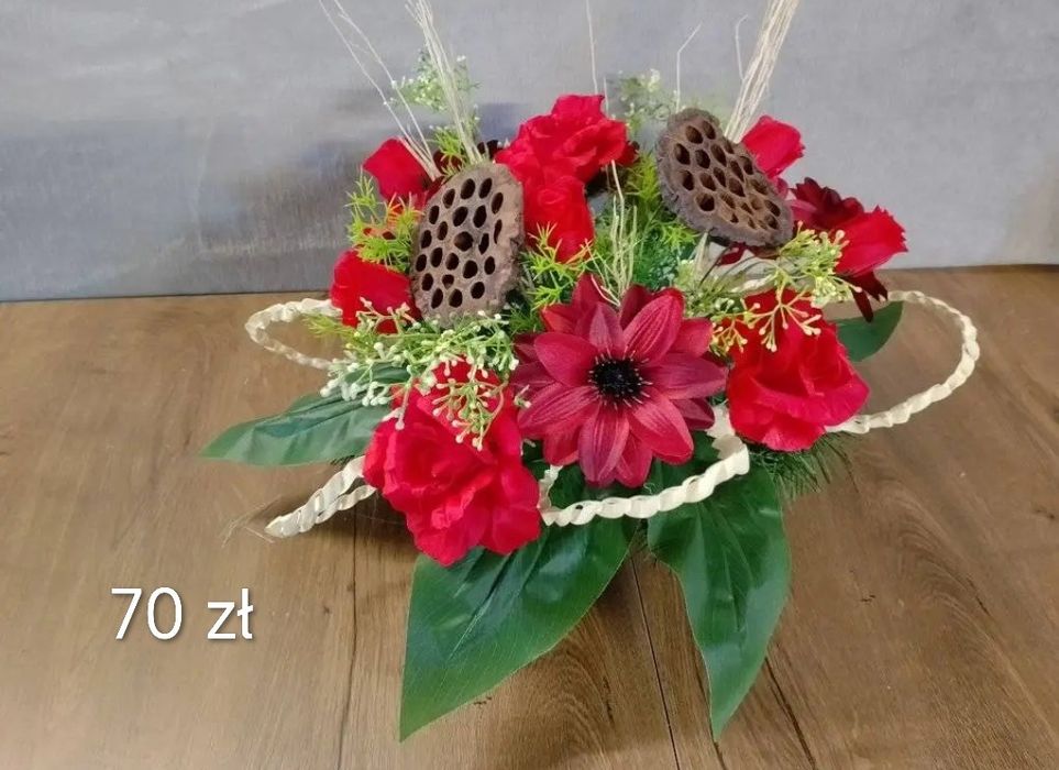 Wiązanki kompozycje nagrobne