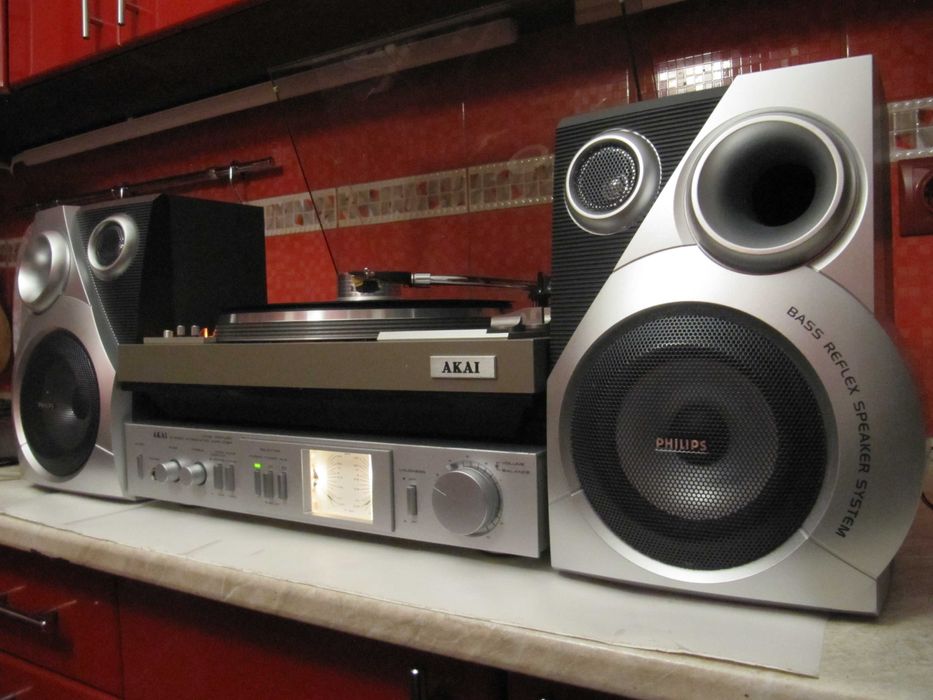 AKAI Japan - Підсилювач + Програвач Вінілу *ІДЕАЛЬНИЙ СТАН