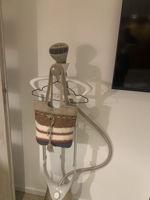 Torba na ramie szydelkowa hade made nowa