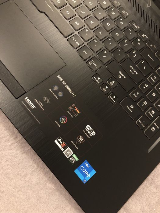 Laptop Asus TUF Gaming F17 - RTX 3050, 512GB, 16GB Ram