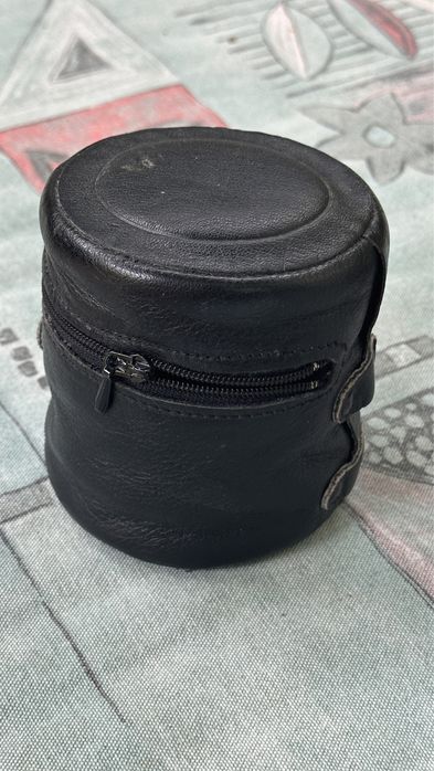 Skorzany futeral pokrowiec