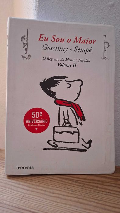 Livro "Eu sou o maior, o regresso do menino Nicolau"