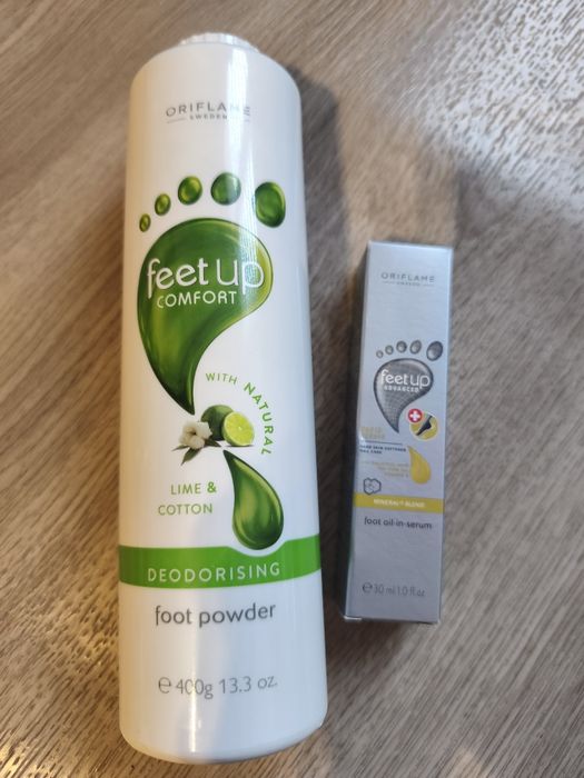 Talk do stóp 400g i serum feet up Oriflame