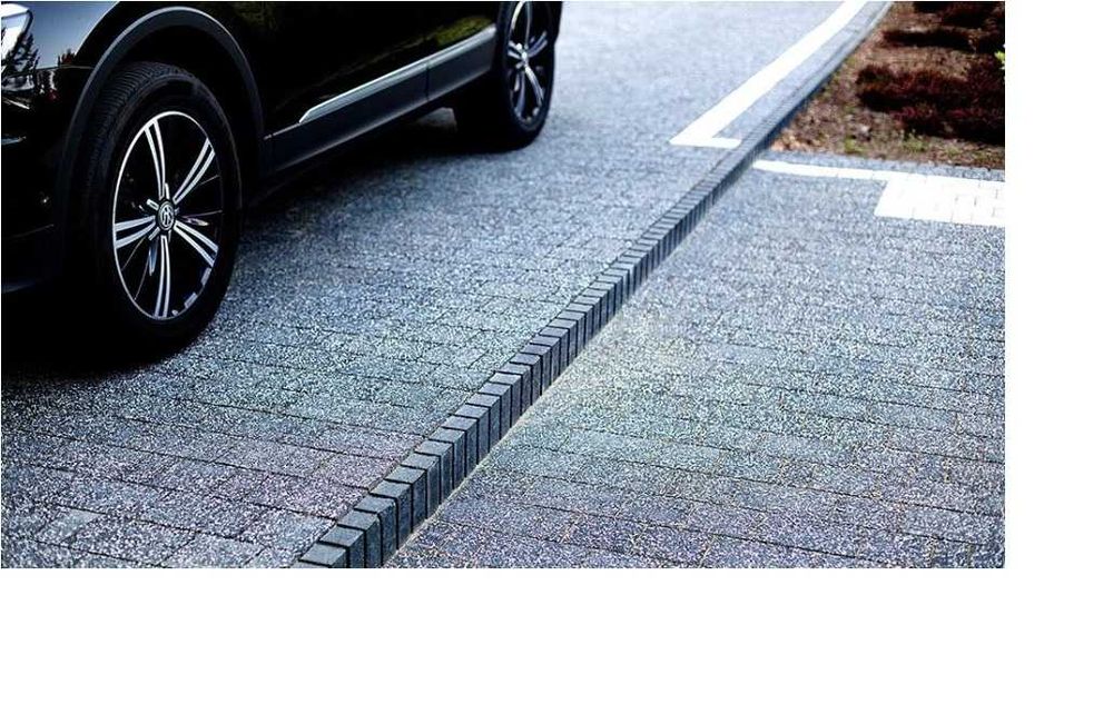 Obrzeże Palisadowe Palinea Grafit Promocja Krawężnik II gatunek