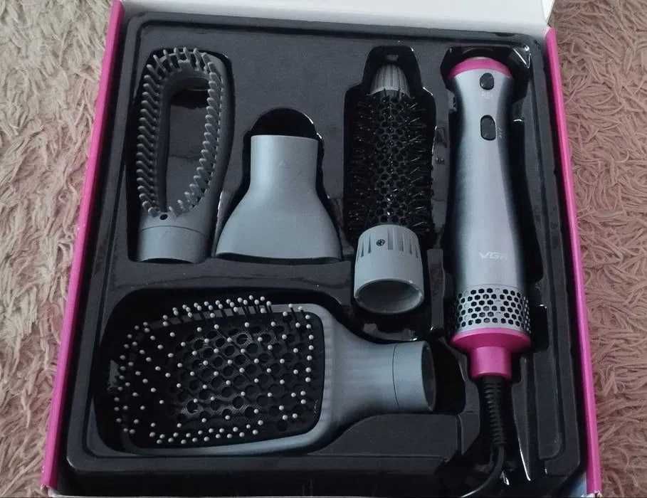 Фен-щітка гребінець 4в1 VGR Voyager