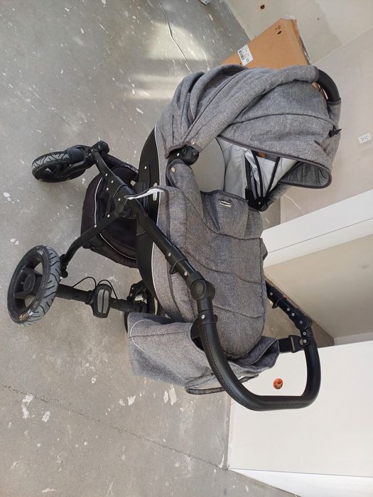 Wozek 3w1 szary kolor