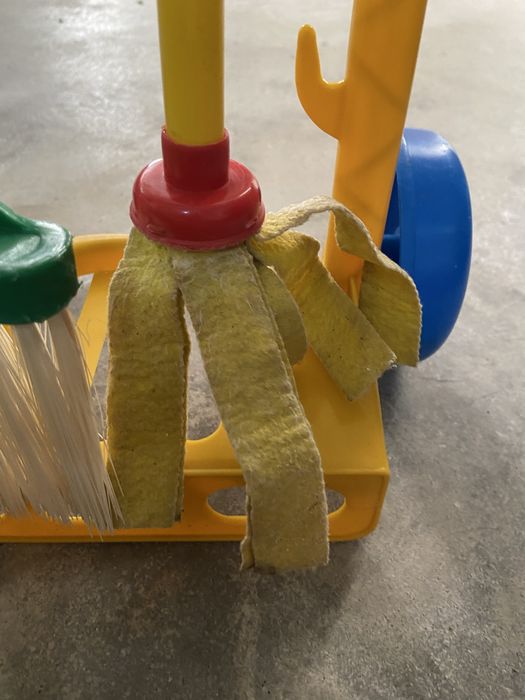 Conjunto briquedo limpeza de casa