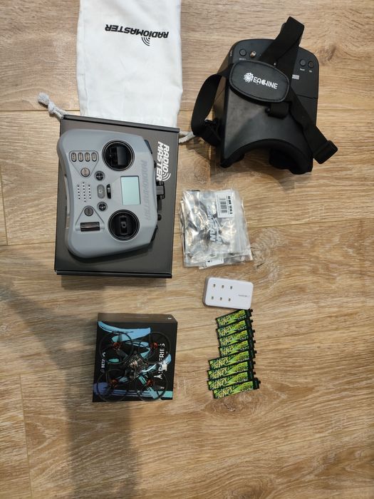 Air 75 II + radiomaster pocket+gogle Eachine ev800