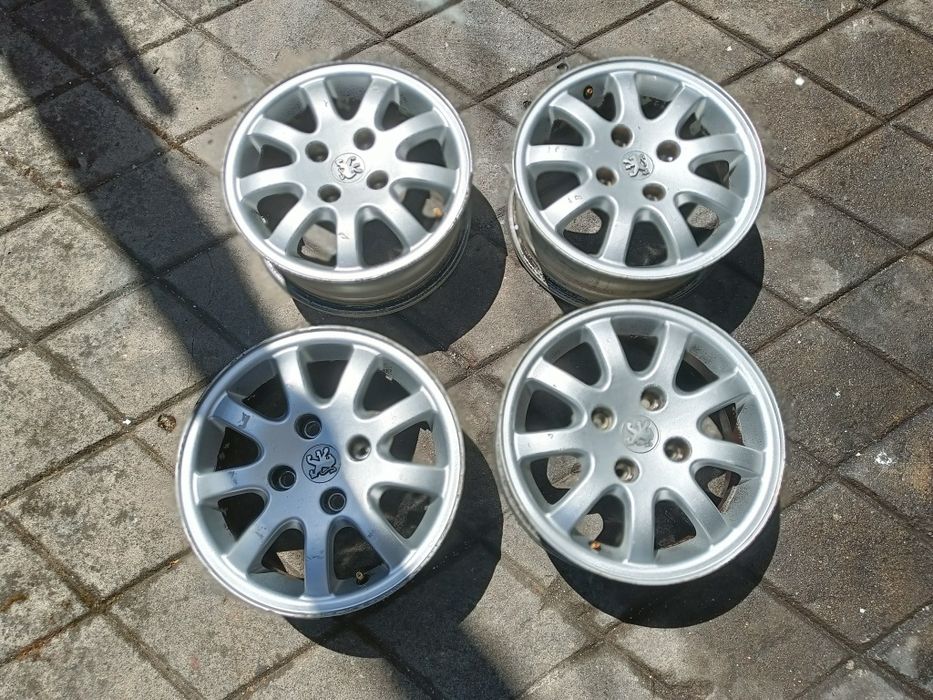 4 jantes 14 Peugeot furação 4x108